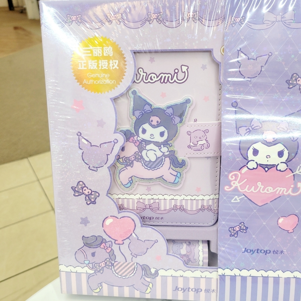 Brand New Sanrio Kuromi Dairy Note Book Fun Gift Box - Picture 6 of 11